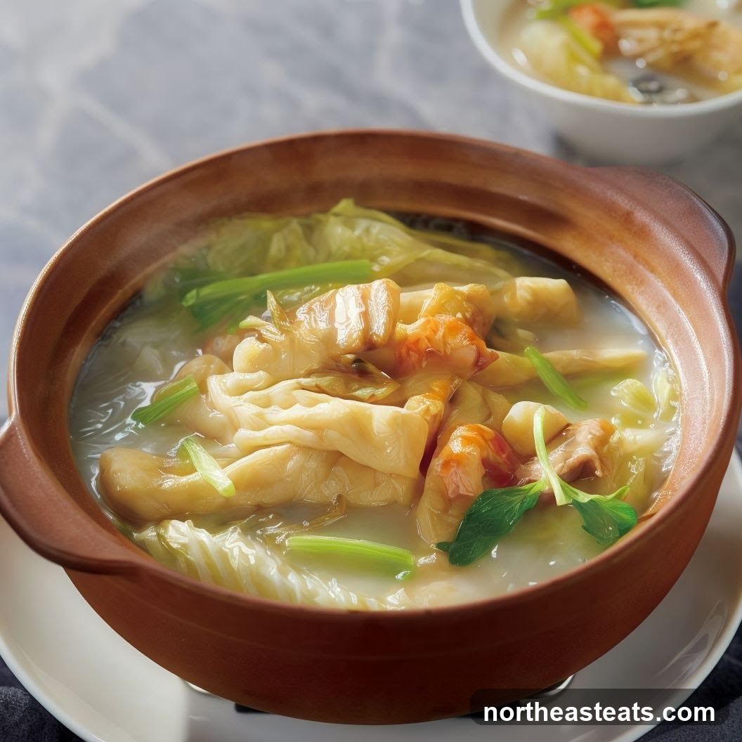 Seafood and Cabbage Soup