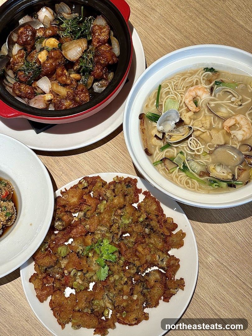 Assortment of Asian Dishes