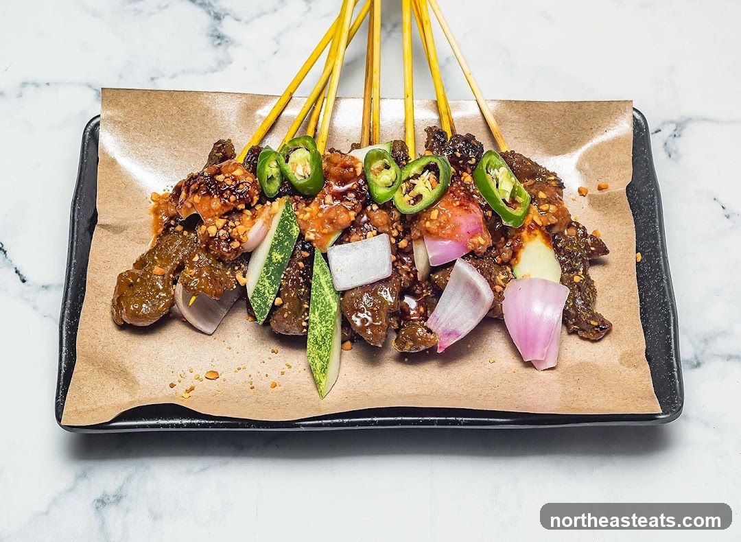 Beef Satay Skewers