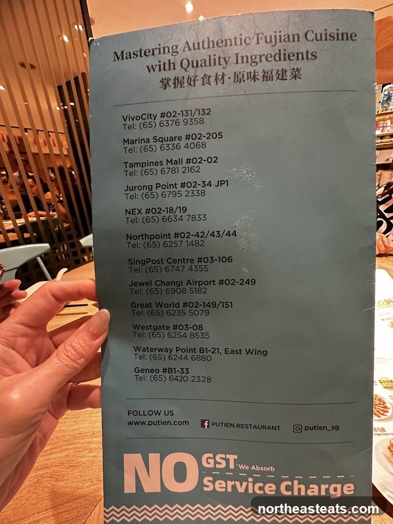 Putien Locations