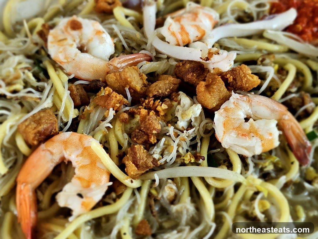 Shrimp and Noodles