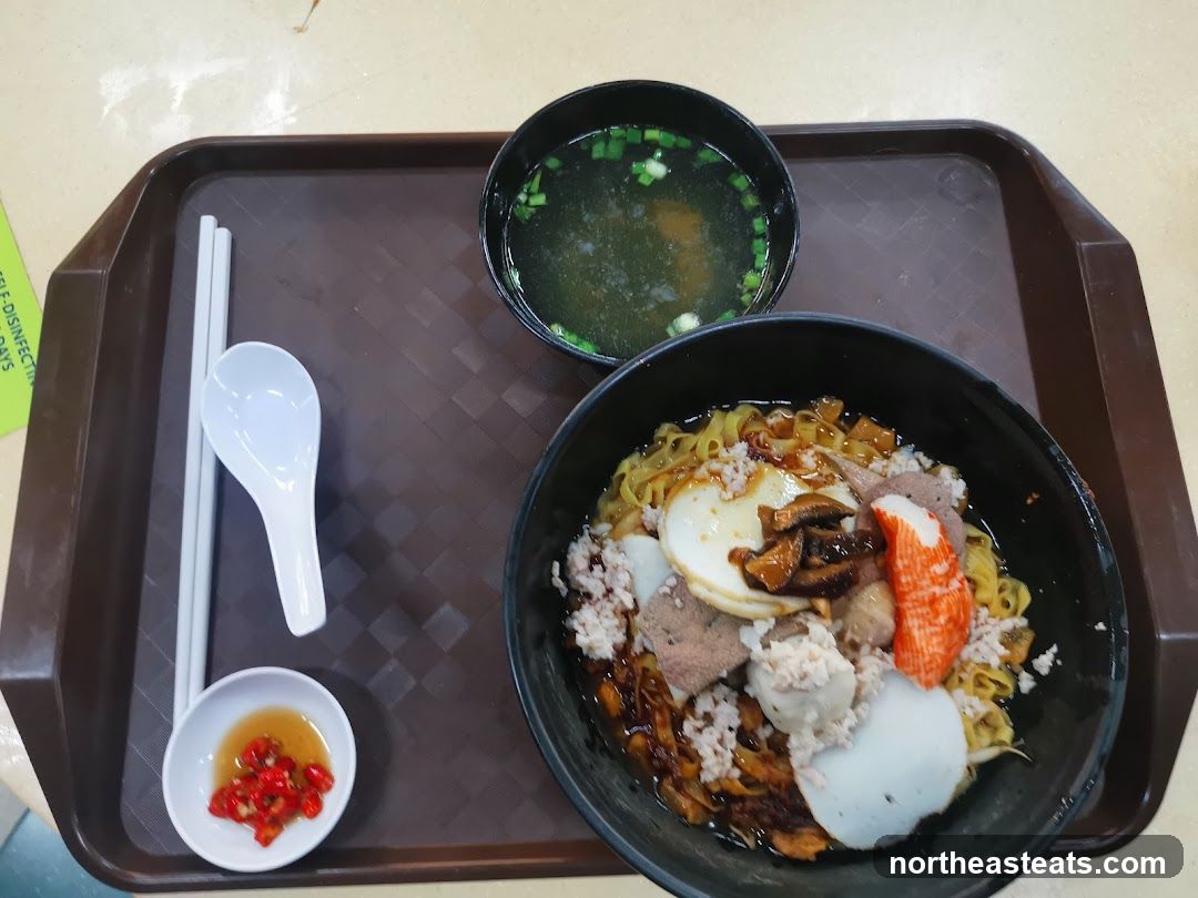 Noodles with Toppings