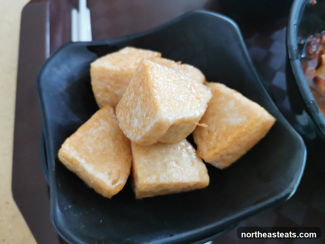 Fried Tofu Cubes