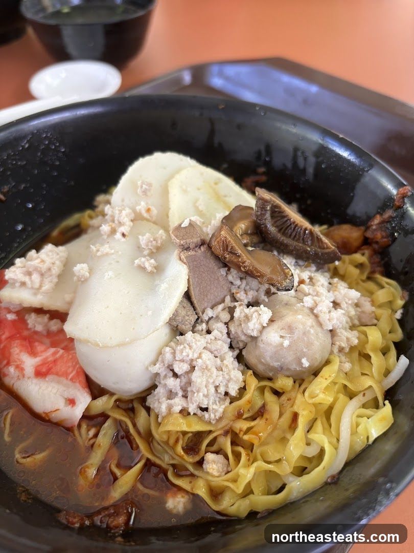 Noodles with Toppings
