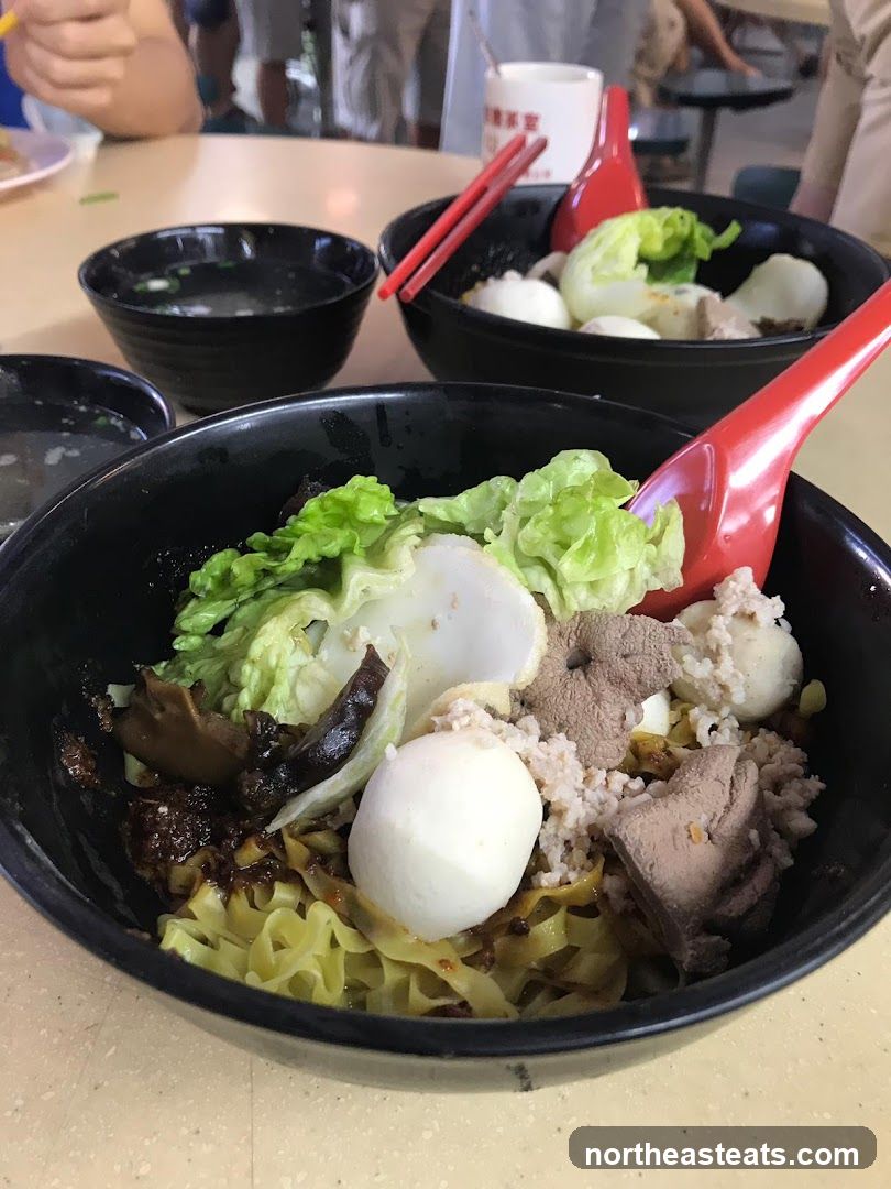 Noodles with Toppings