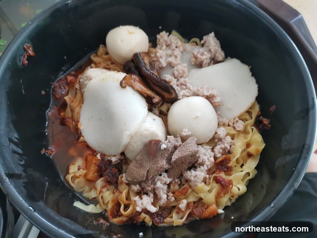 Noodles with Toppings