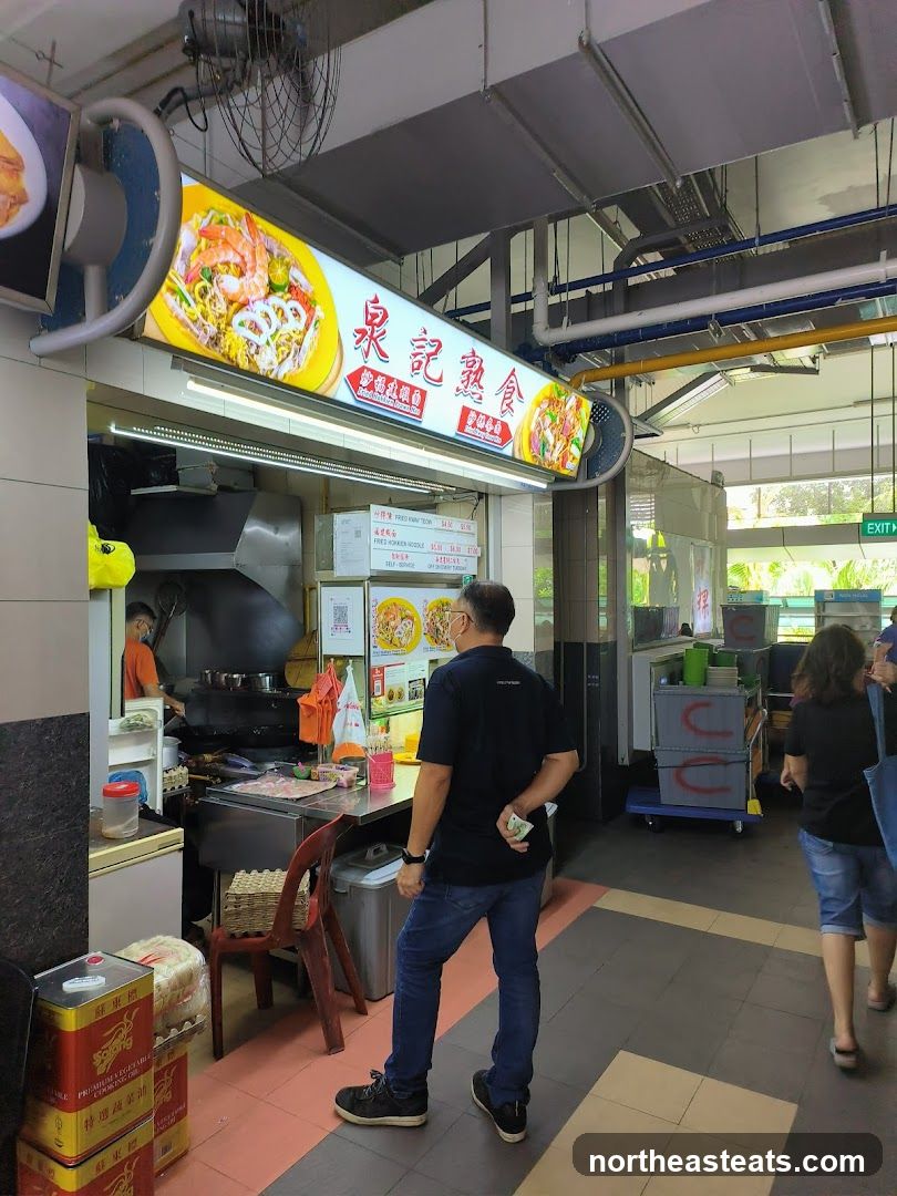 Food Stall with Menu