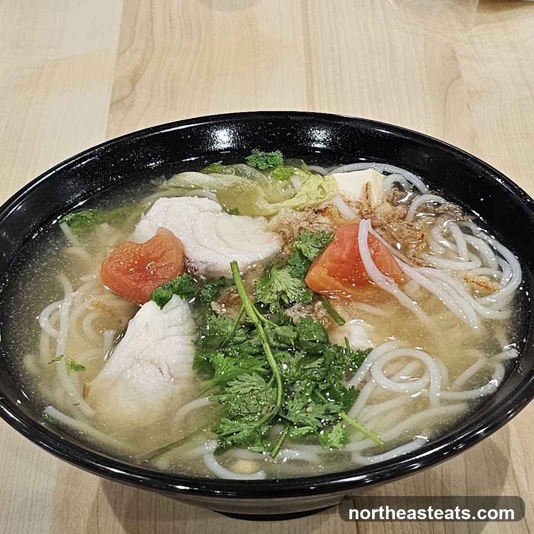 Fish noodle soup