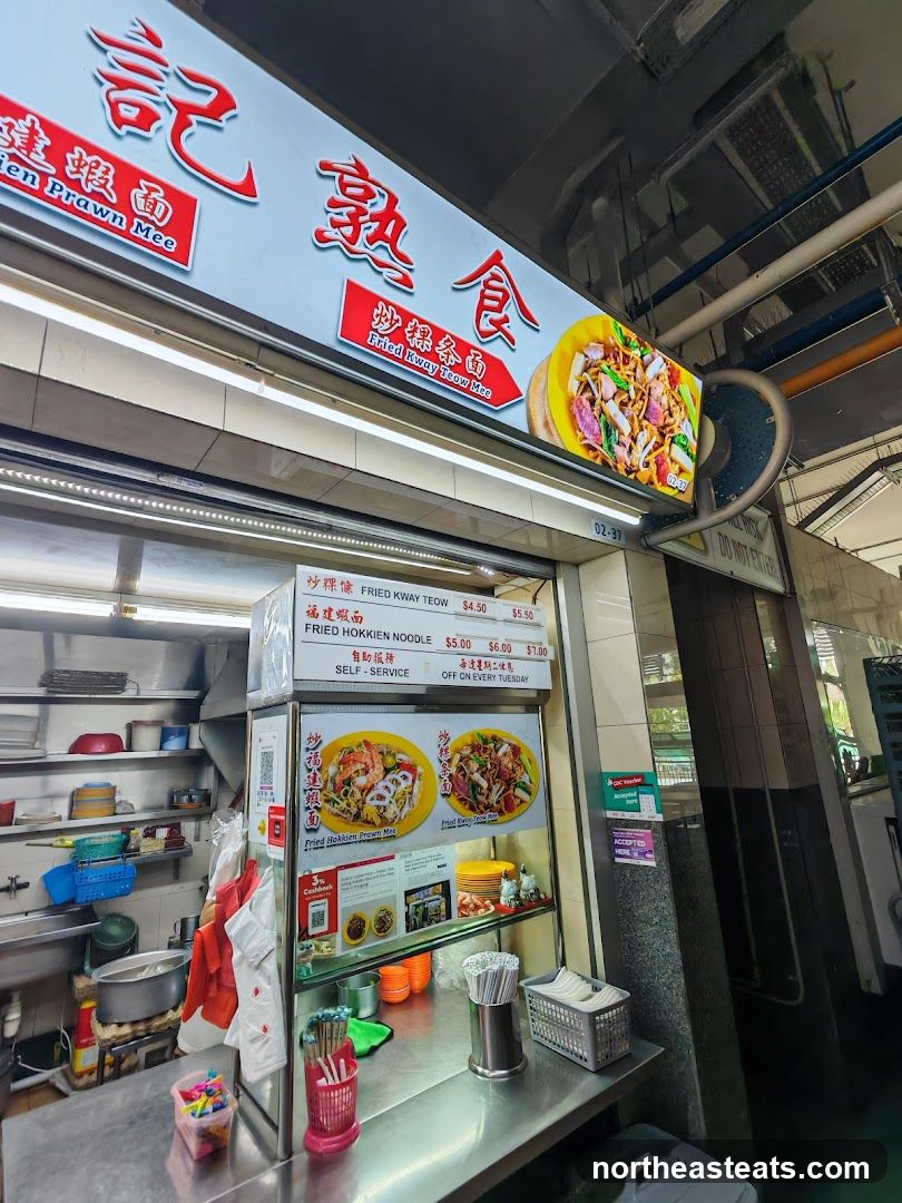 Fried Kway Teow Mee Menu