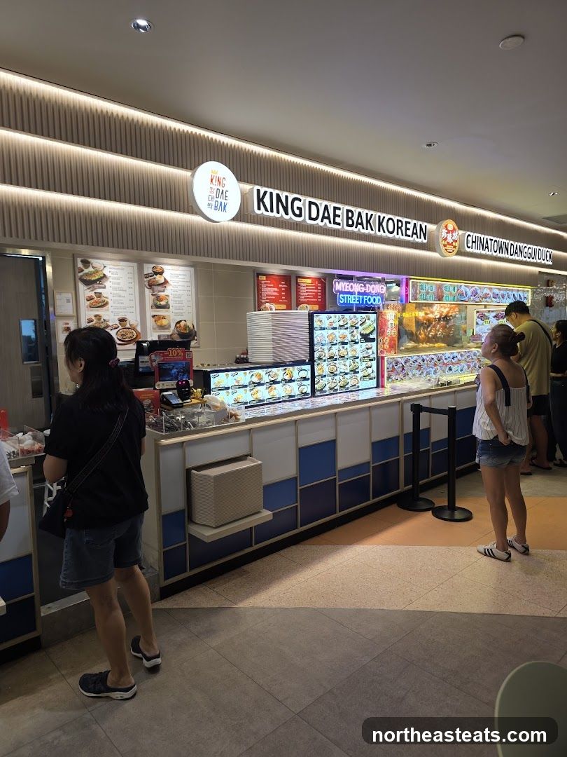 Korean Street Food Stall