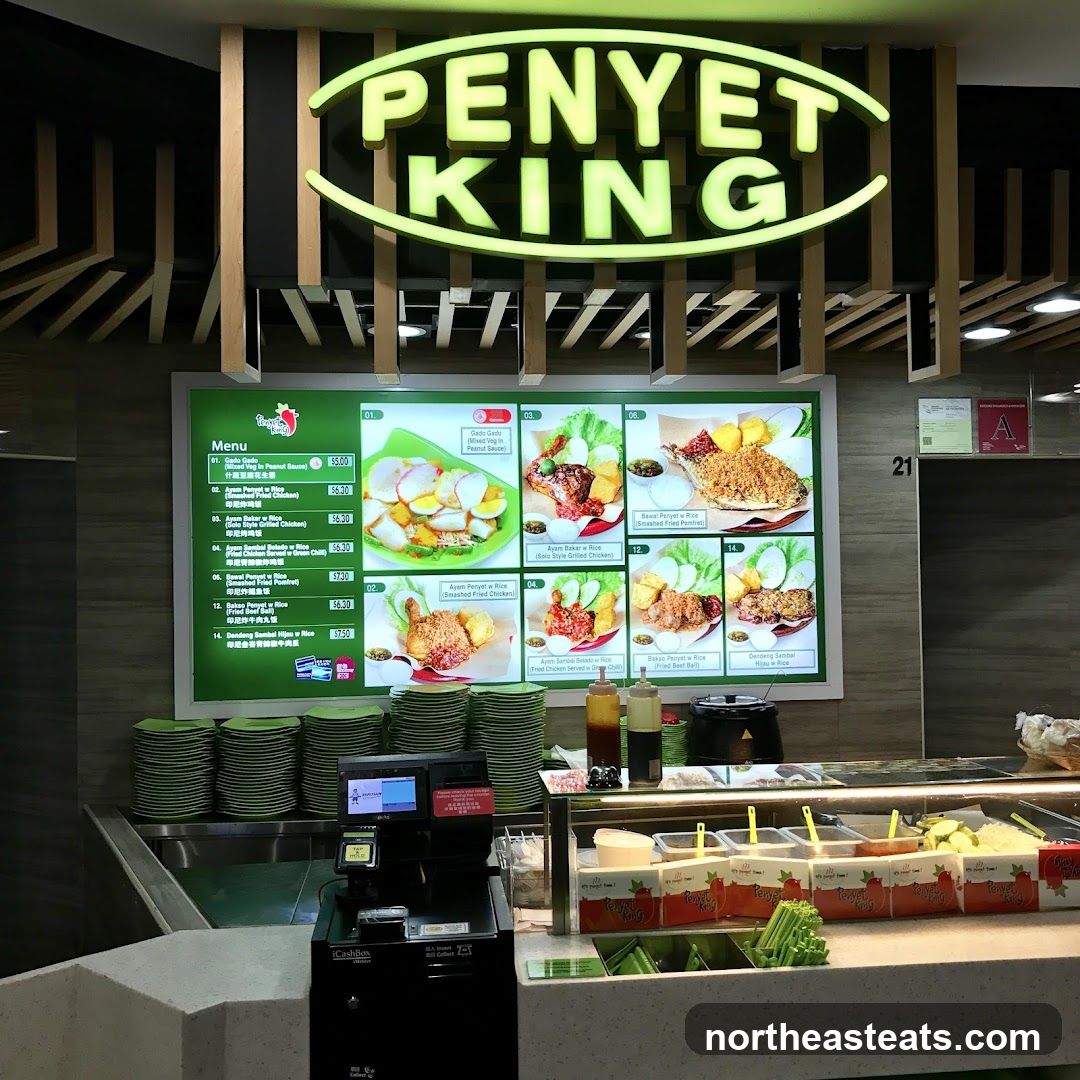 Penyet King Menu