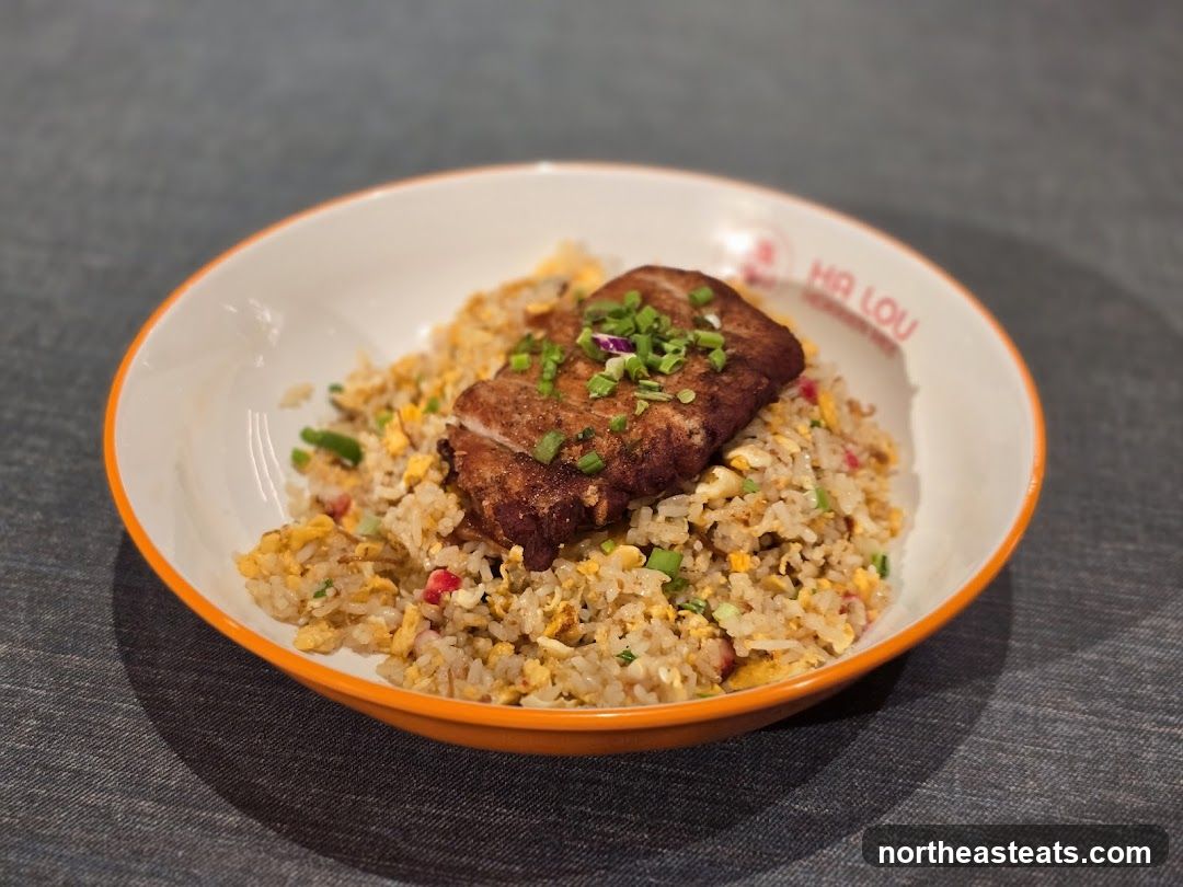 Pork Chop Fried Rice