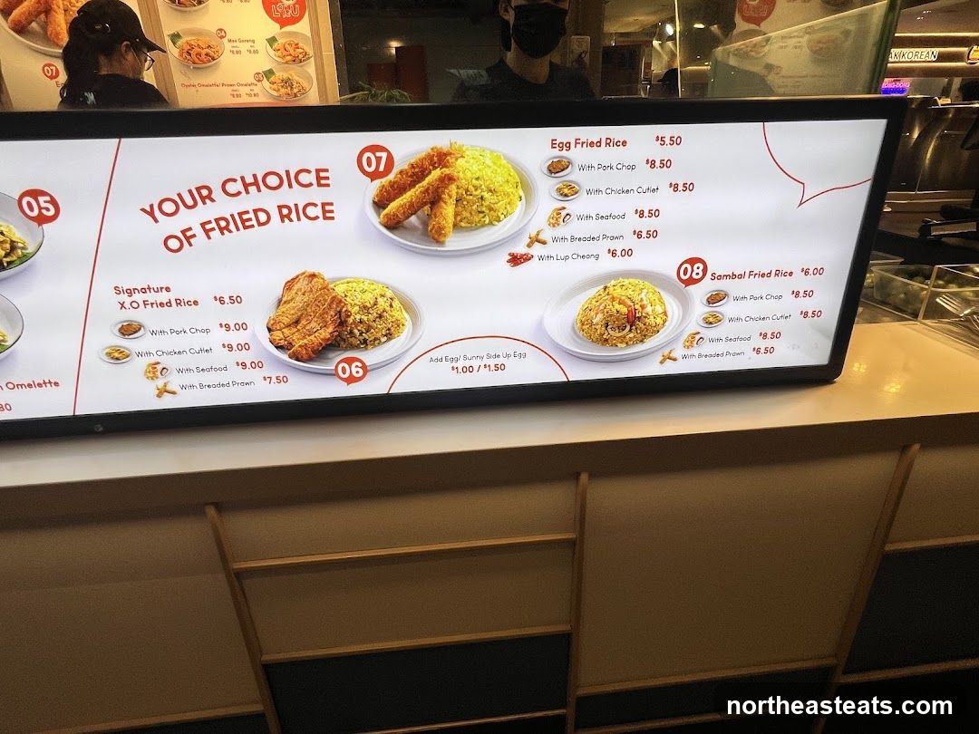 YOUR CHOICE OF FRIED RICE