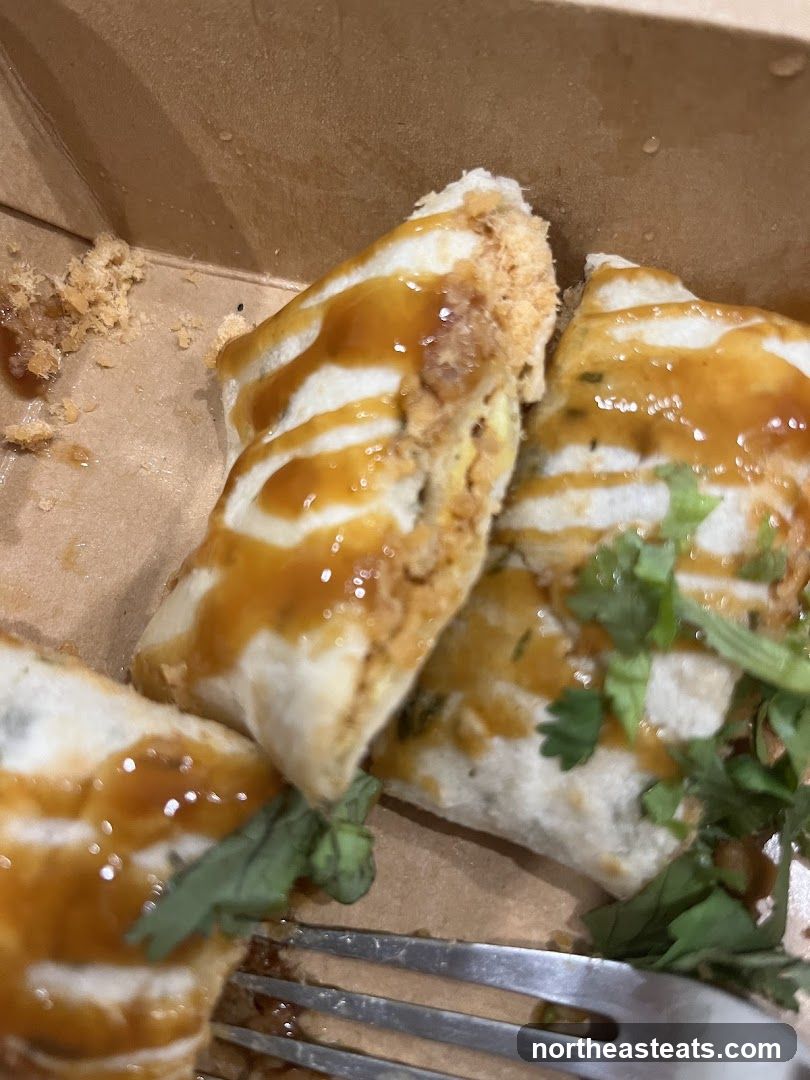 Savory Pastries with Sauce