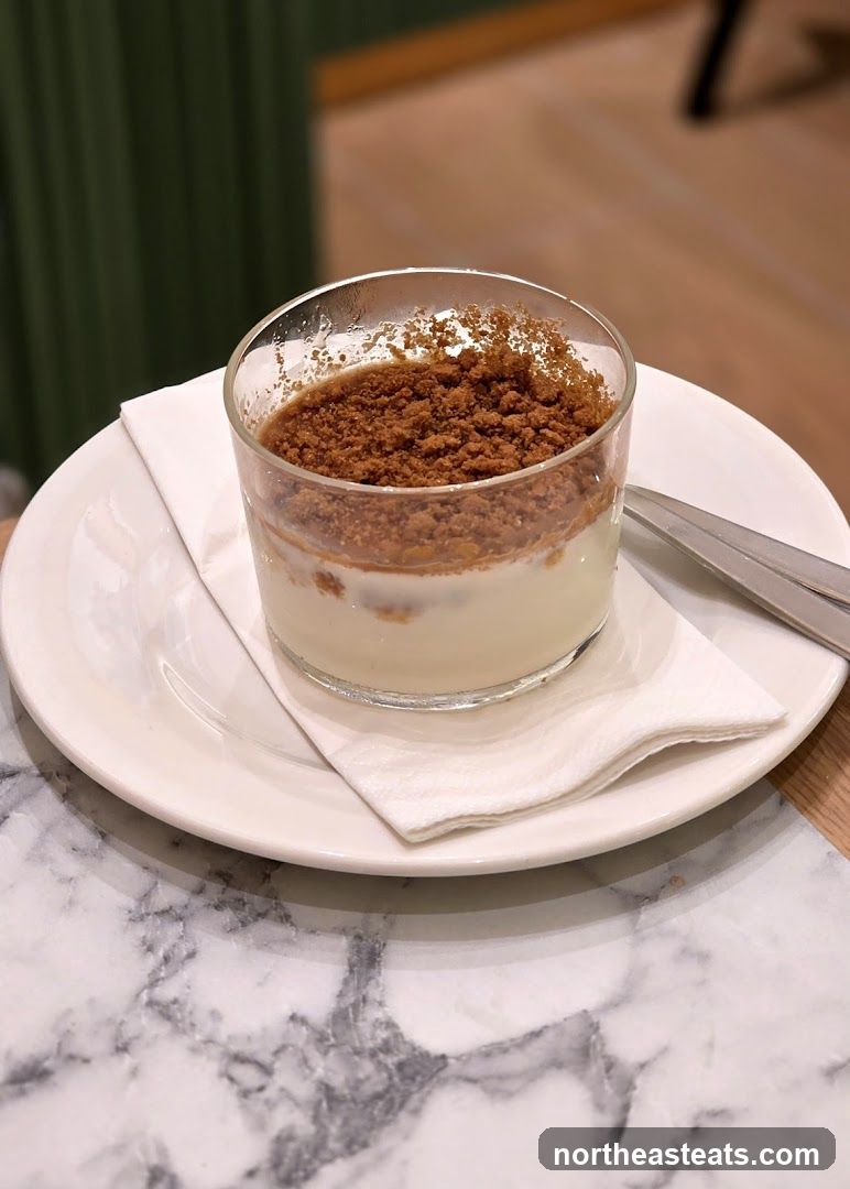 Dessert in a glass