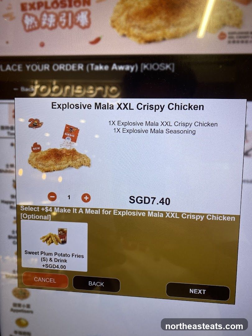 Explosive Mala XXL Crispy Chicken