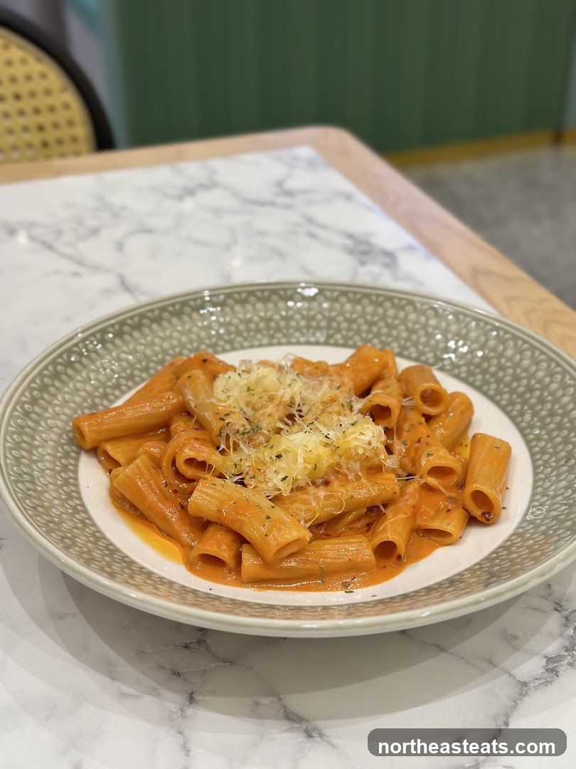 Pasta with Creamy Tomato Sauce