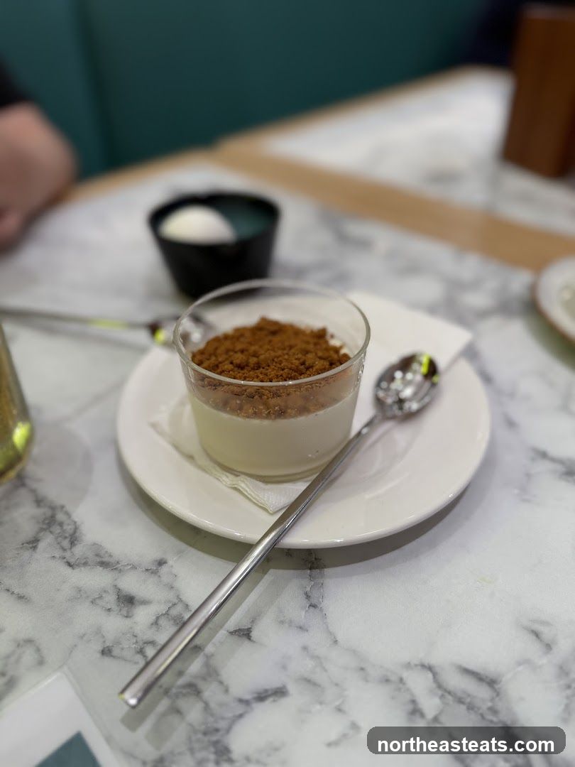 Dessert with Crumbles