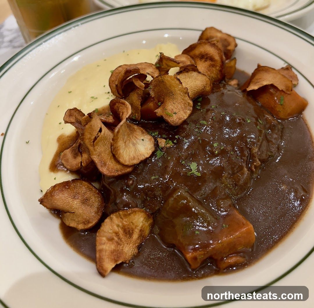 Beef Stew with Mashed Potatoes