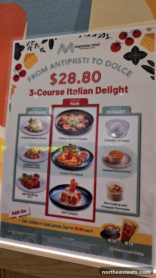 Mamma Mia! 3-Course Italian Delight