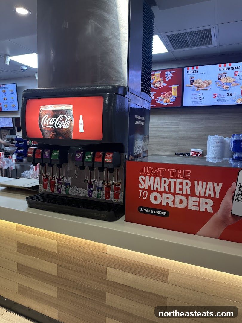 Fast Food Restaurant Counter