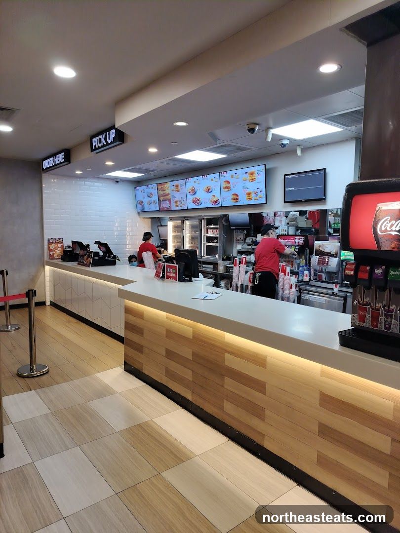 Fast Food Restaurant Counter