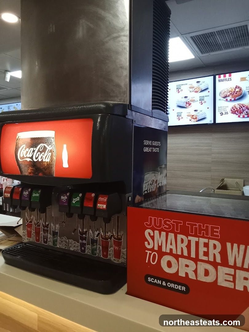 Beverage Dispenser and Menu Boards