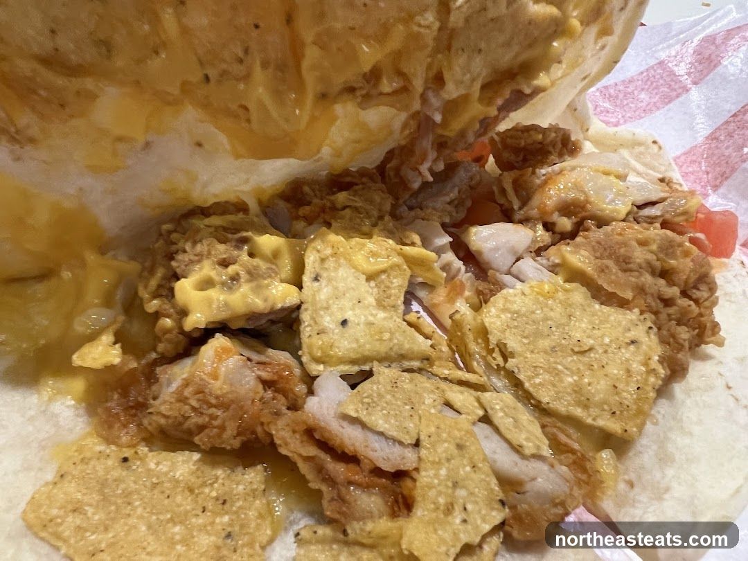Chicken and Cheese Wrap