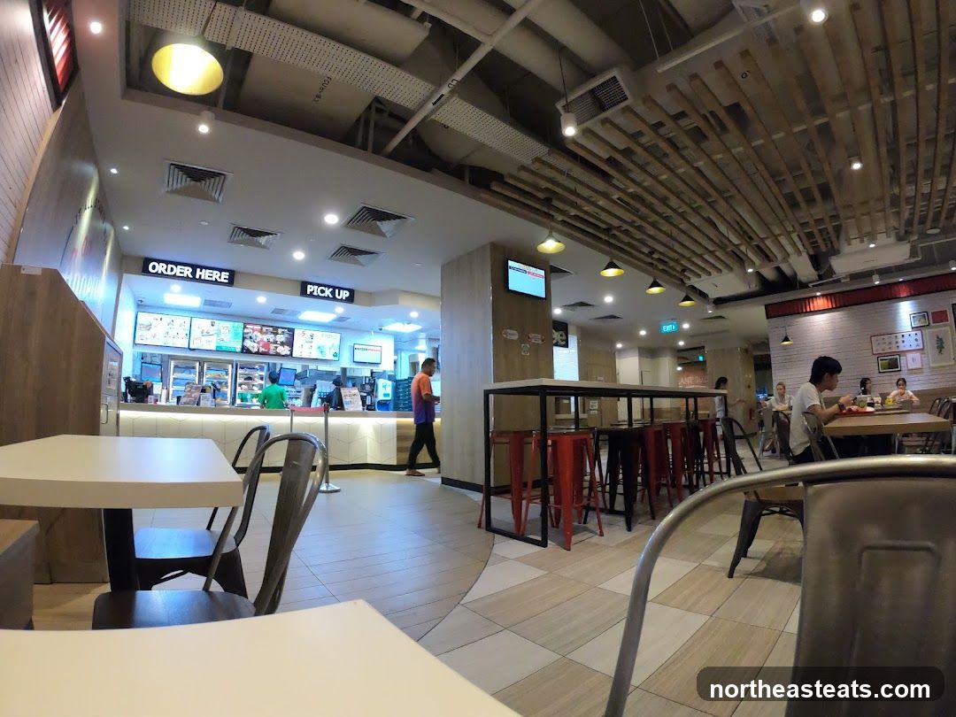 Fast Food Restaurant Interior