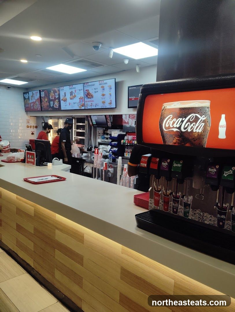 Fast Food Restaurant Counter