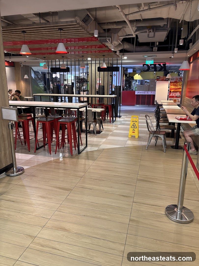 KFC Restaurant Interior