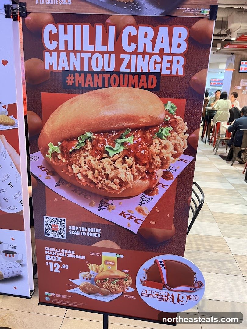 KFC Chilli Crab Mantou Zinger Promotion