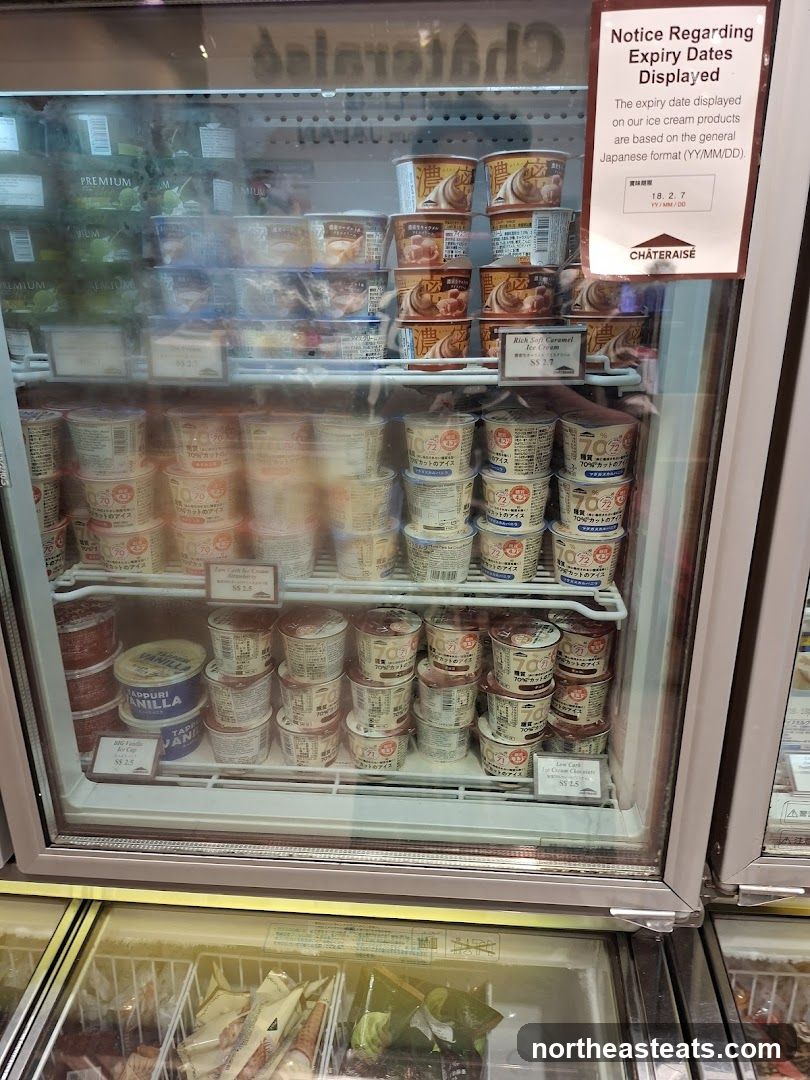 Ice Cream Freezer Display