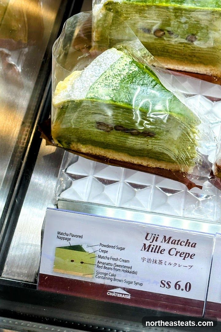 Uji Matcha Mille Crepe