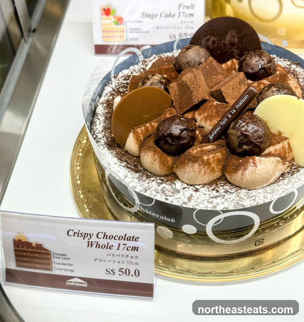 Crispy Chocolate Whole Cake