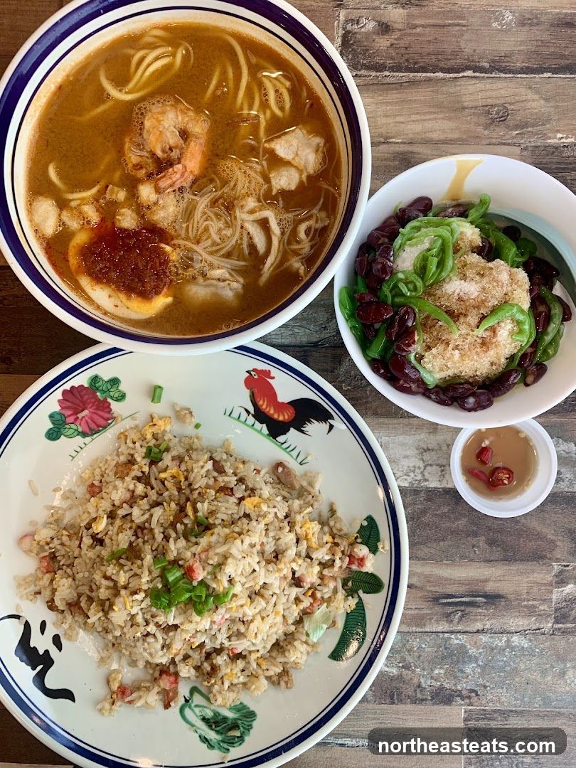 Asian Food Spread