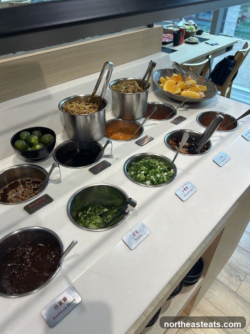 Condiment Bar