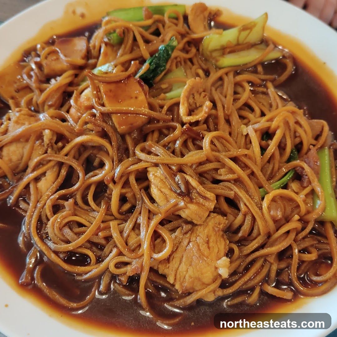 Noodles with Meat and Vegetables