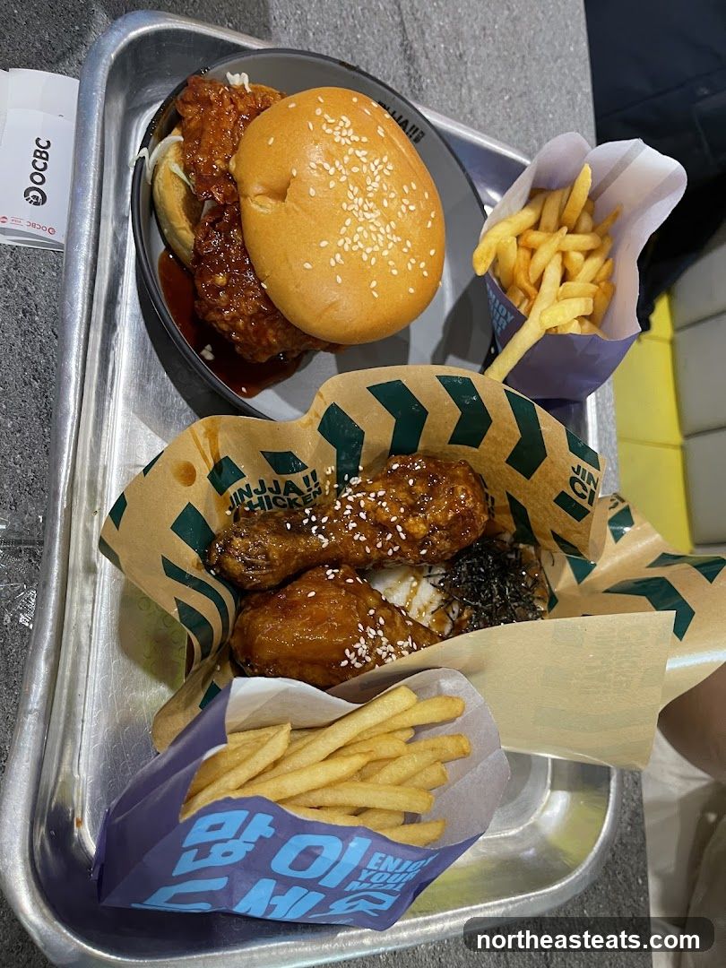 Korean Fried Chicken Meal
