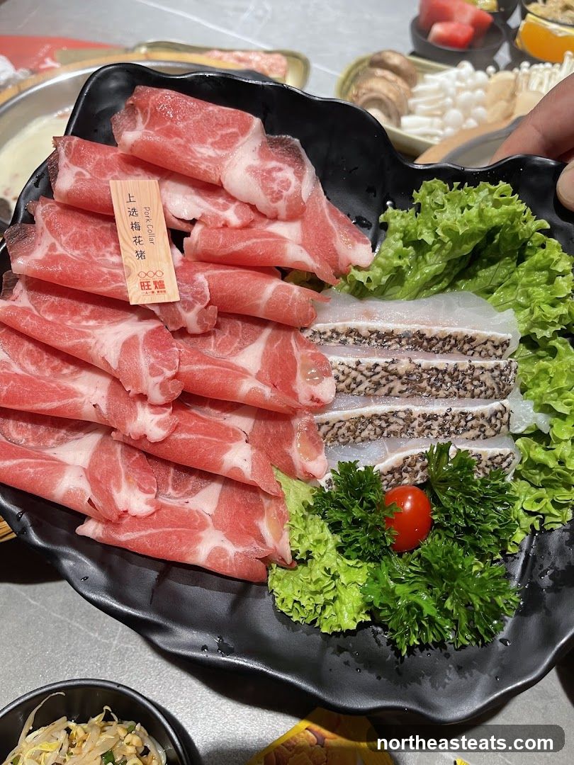 Pork Collar and Fish Slices