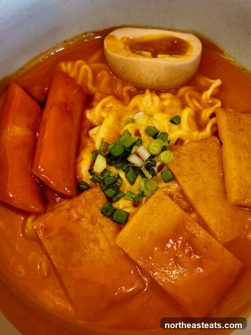 Spicy Korean Noodle Soup