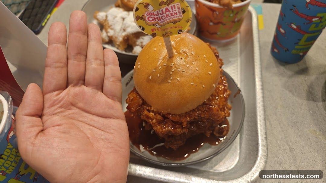Jinjja Chicken Burger