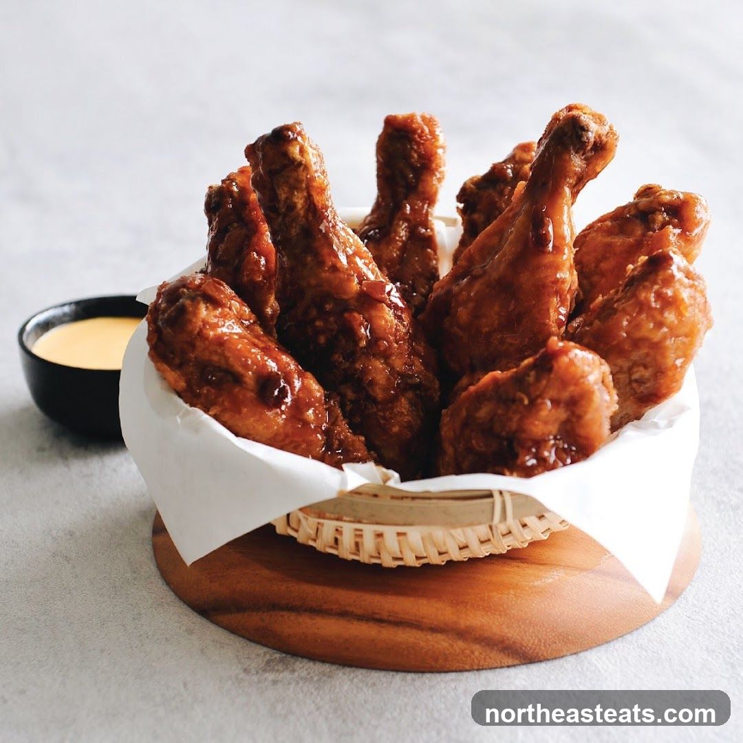 Chicken Drumsticks with Dipping Sauce
