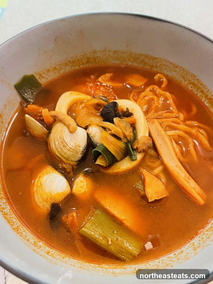 Seafood Noodle Soup