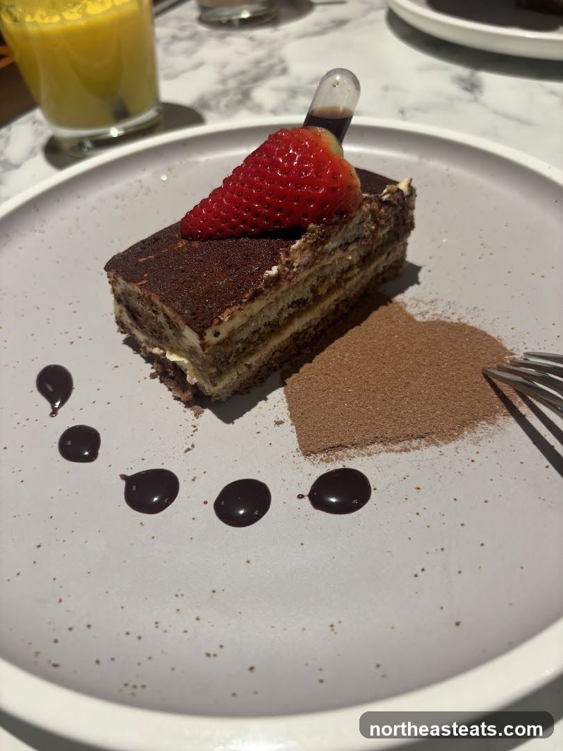 Tiramisu with Strawberry
