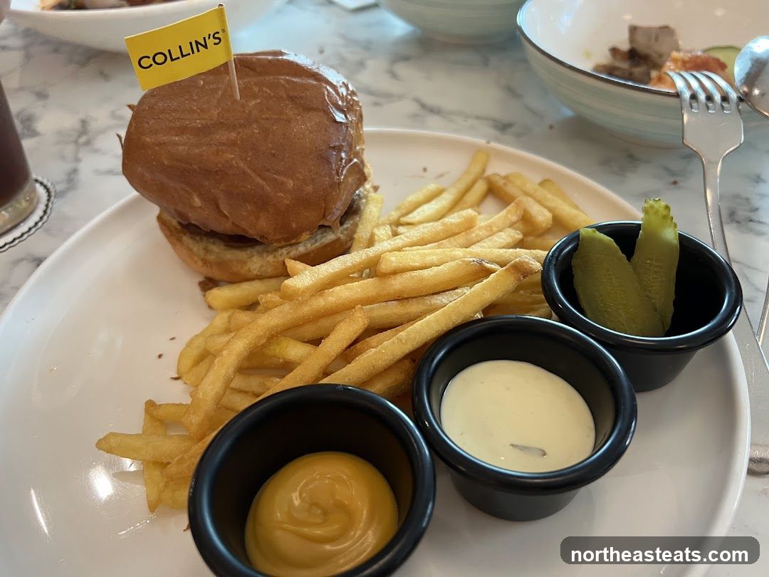 Burger and Fries