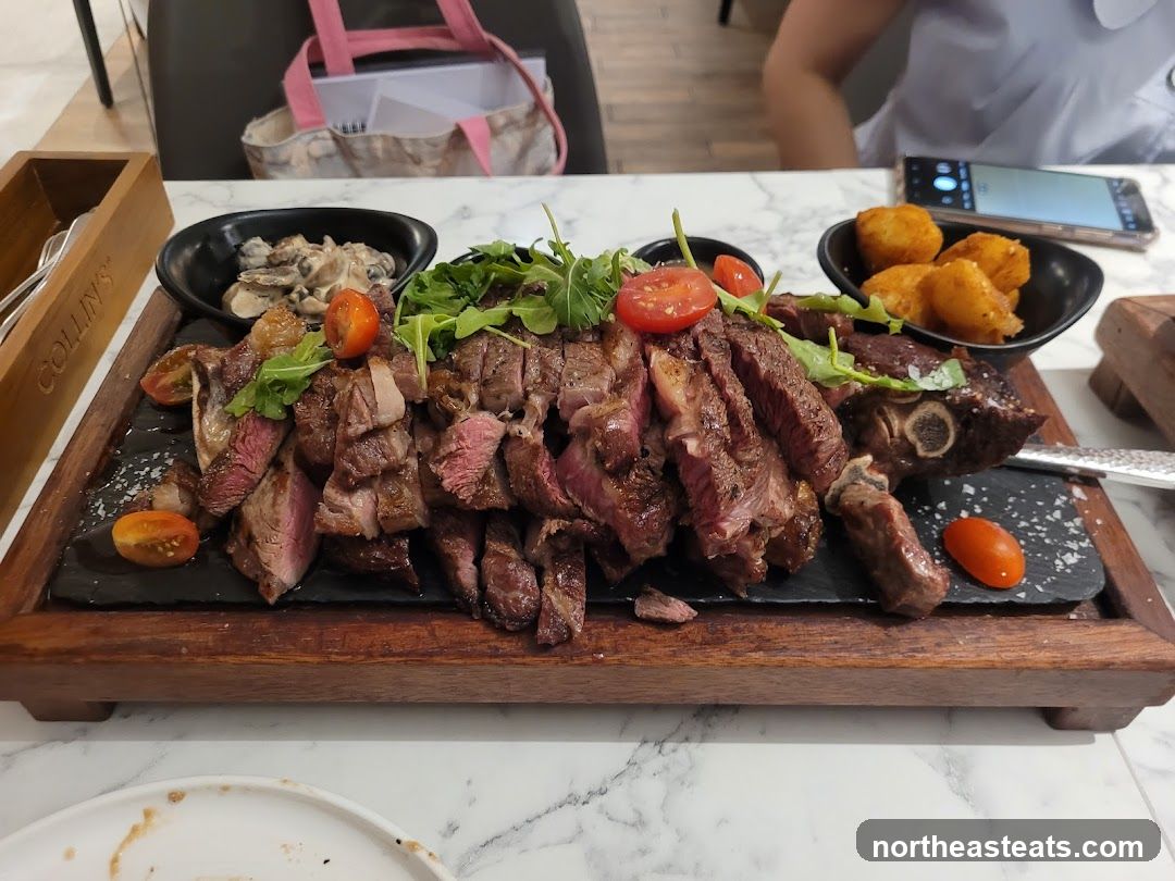 Sliced Steak Platter
