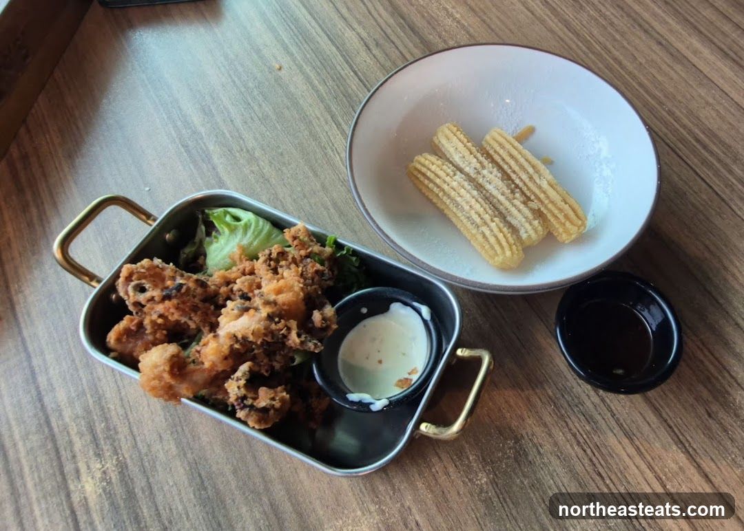 Fried Calamari and Churros