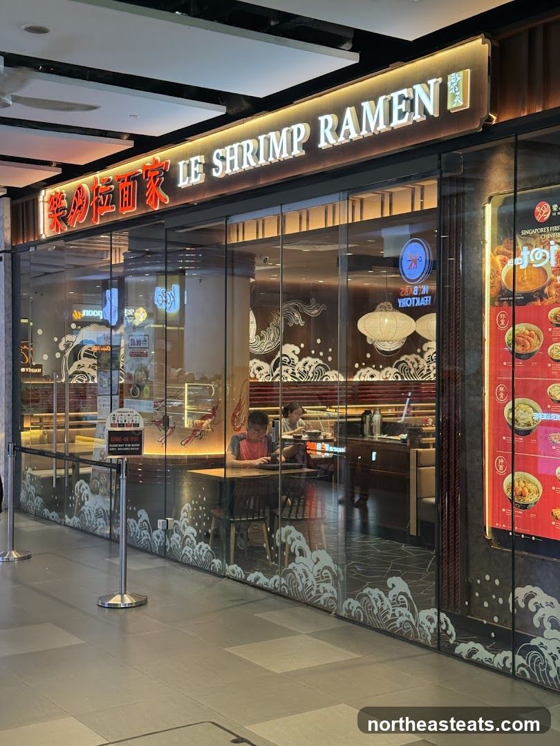 Le Shrimp Ramen at Sengkang Grand Mall
