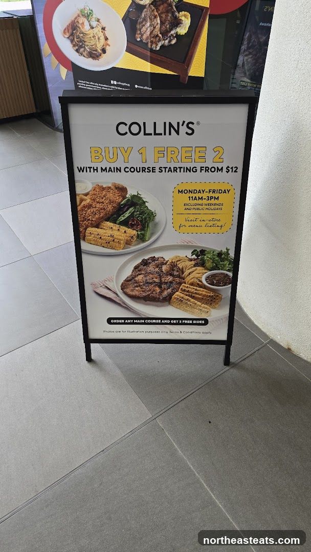 Collin's Buy 1 Free 2 Promotion